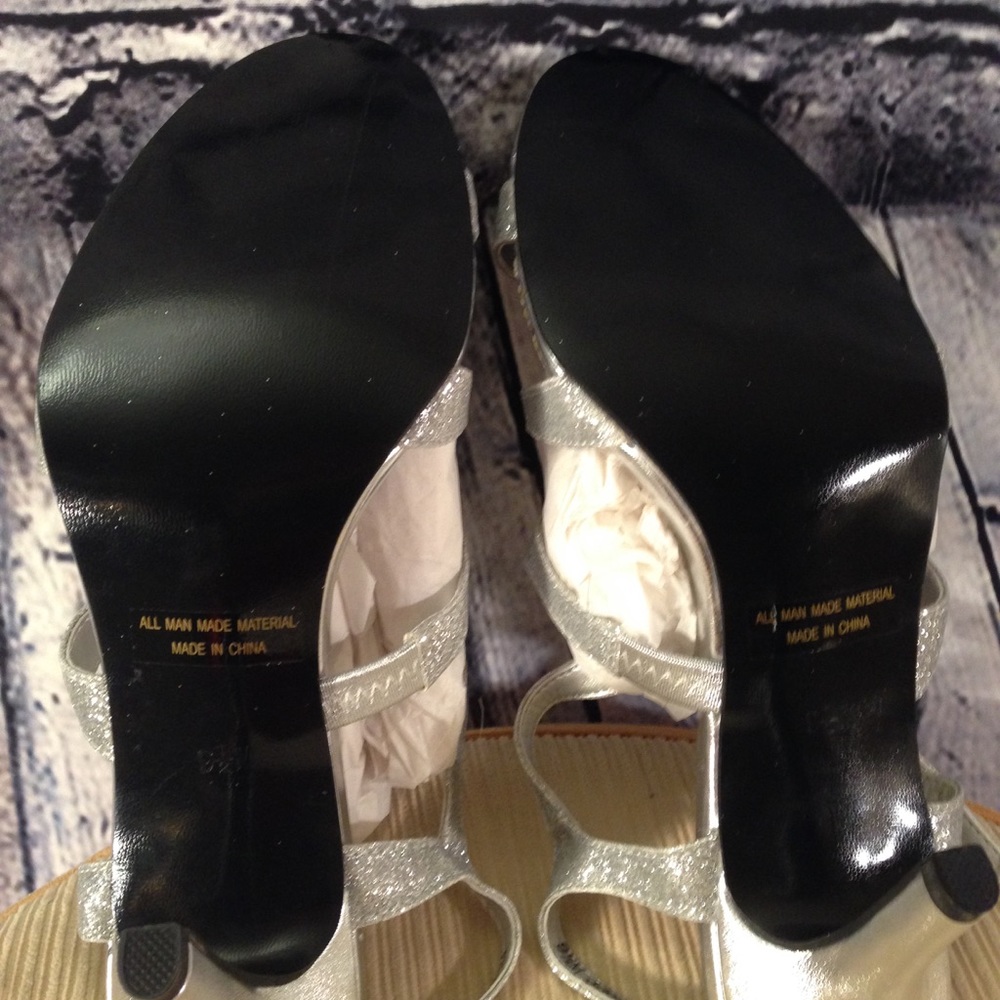 💃Silver Glittering✨ Aphrodite Sandals - Picture 7 of 8